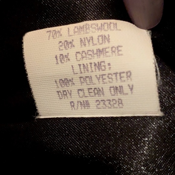 Kristin Blake Lambswool Polo Coat, Three-Quarter - Picture 4 of 9